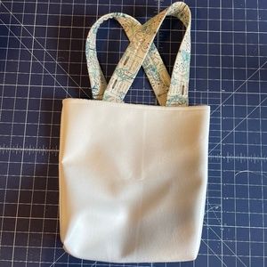 Cream Harry Potter themed handbag